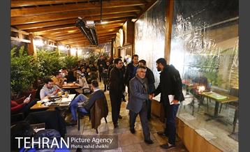 شبگردی اصحاب رسانه در منطقه 4 شهرداری تهران 5