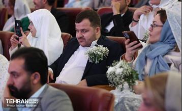جشن ازدواج ۱۱۰ زوج دارای معلولیت 56