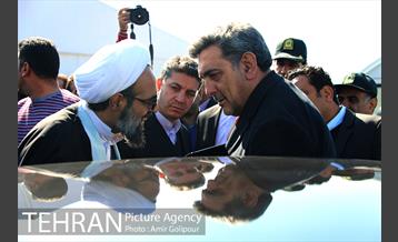 آیین بهره برداری تقاطع غیرهمسطح بزرگراه شهید حکیم با بلوار المپیک 33