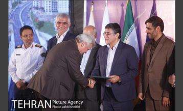 بازدید و آیین بهره برداری از قطعه شمالی و پایانی بزرگراه شهید صیاد شیرازی 41