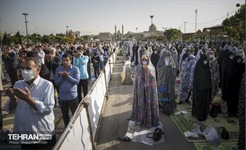 اقامه نماز عید سعید فطر در حرم عبدالعظیم الحسنی (ع) 47