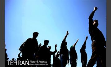 عزاداری عاشورا در میدان شهید طهرانی مقدم 12