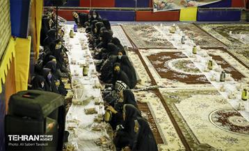 ضیافت افطاری پرسنل بهشت حضرت زهرا(س) 2