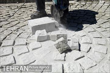 خیابان سی تیر، سنگ فرش می شود  24