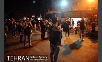 مراسم عزاداری حسینی در خیابان رودکی 9