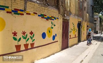 کوچه های رنگی منطقه پانزده 3