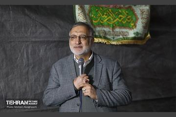 بازدید شهردار تهران از مسجد شهید بهشتی 14