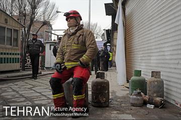 ششمین روز آواربرداری ساختمان پلاسکو -1 2
