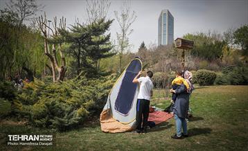 روز طبیعت در پارک ساعی و حاشیه اتوبان مدرس  59