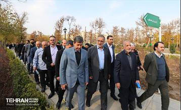 آیین بهره برداری از پروژه های مناسب سازی معابر و فضاهای عمومی 4