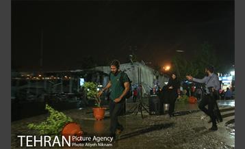 شب بارانی تهران 11