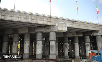 بازدید دانشجویان از پروژه مقاوم‌سازی پل تقاطع بزرگراه همت و رودخانه کن 52