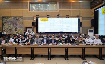 چهارمین جلسه ستاد مدیریت بحران کلانشهر تهران 16