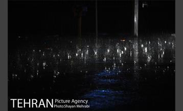 بارش شدید باران و تگرگ در تهران 19