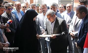 افتتاح بازار میوه و تره‌بار در منطقه 22 26