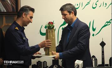 آیین رونمایی از تابلو شرکت شهربان و حریم‌بان شهرداری تهران 3