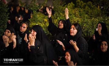 عزاداری شب چهارم محرم در هیئت ریحانة الحسین 60