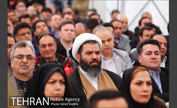 آیین آغاز بهره برداری از 4 پروژه فنی و عمرانی شهر 18