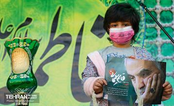 مراسم عزاداری شهادت حضرت زهرا(س) در منطقه 17