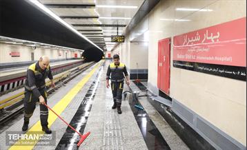 توسعه متروی تهران؛ ایستگاه بهار شیراز 18