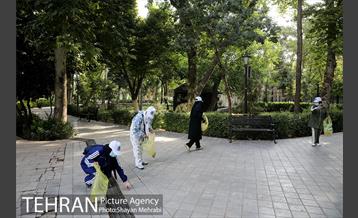 طرح پاکسازی پارک شهر تهران از فیلترهای سیگار  22