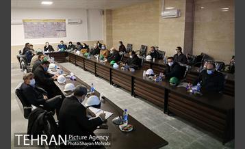 بازدید مهندس امام از پروژه پایانه زیرزمینی خط 4 مترو تهران 25