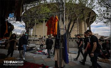 طرح ساماندهی موقت دستفروشان و بساط‌گستران 8