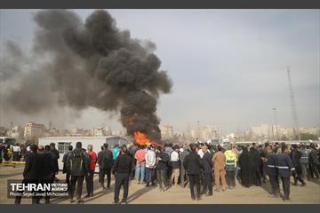 تمرین سراسری زلزله در بوستان ولایت 29