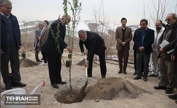 آیین روز درخت‌کاری و پایان پروژه کاشت ۲۵۰۰ هکتار کمربند سبز پایتخت  20