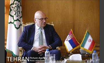 دیدار سرپرست شهرداری تهران با وزیر فرهنگ و رسانه های جمهوری صربستان 5