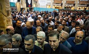 مراسم ختم مادر شهیدان مظفر