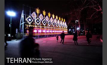 جشن نور در بوستان ملت 26