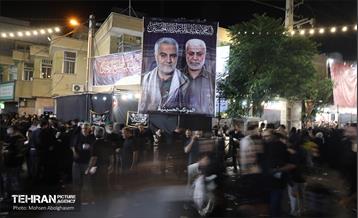 آیین مشعل‌گردانی در دولت آباد تهران 1