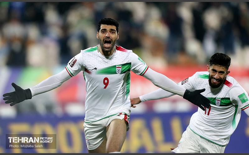 دیدار تیم های فوتبال ایران و عراق