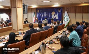 جلسه تودیع و معارفه رئیس مرکز ارتباطات و امور بین الملل شهرداری تهران 16