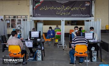 واکسیناسیون رانندگان شرکت واحد اتوبوسرانی 27