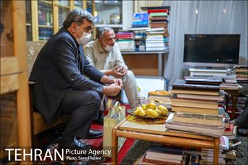 دیدار شهردار تهران با سیدعبدالله انوار 14