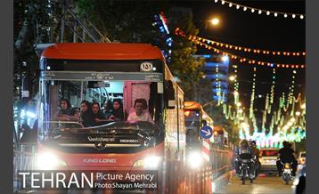 آذین بندی خیابان های تهران به مناسبت نیمه شعبان 4