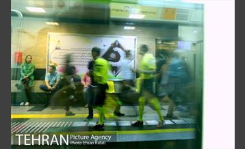 پرفورمنس آموزش فرهنگسازی قوانین مترو به مناسبت جام جهانی 30