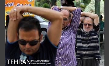 ورزش و نشاط صبحگاهی در بوستان های تهران‎ 2