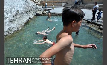 جاری‌ شدن آب در چشمه‌علی 35