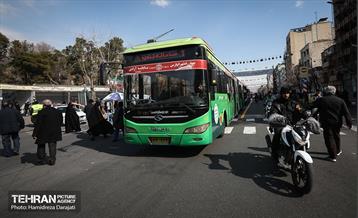خدمات شهرداری تهران در پایان راهپیمایی ۲۲ بهمن 6