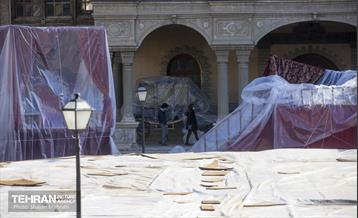 عمارت مسعودیه در تصرف فیلم‌سازان 6