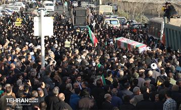 مراسم تشییع شهیده فائزه رحیمی 20