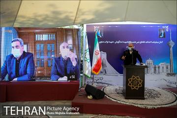 مراسم کلنگ زنی تقاطع غیر همسطح شهید نواب-شهید تندگویان 7