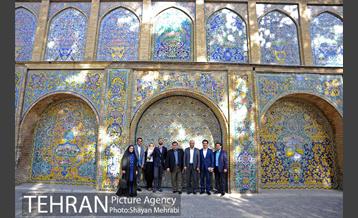 بازدید شهردار مونترال از کاخ گلستان 10