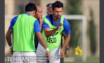 تمرین تیم فوتبال استقلال