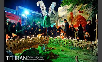 شام غریبان در میدان امام حسین(ع) 7