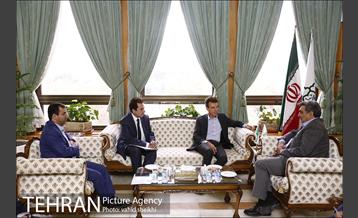 دیدار شهردار تهران با سفیر ایتالیا 3