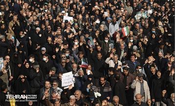 مراسم تشییع پیکرهای ۱۰۰ شهید گمنام 50